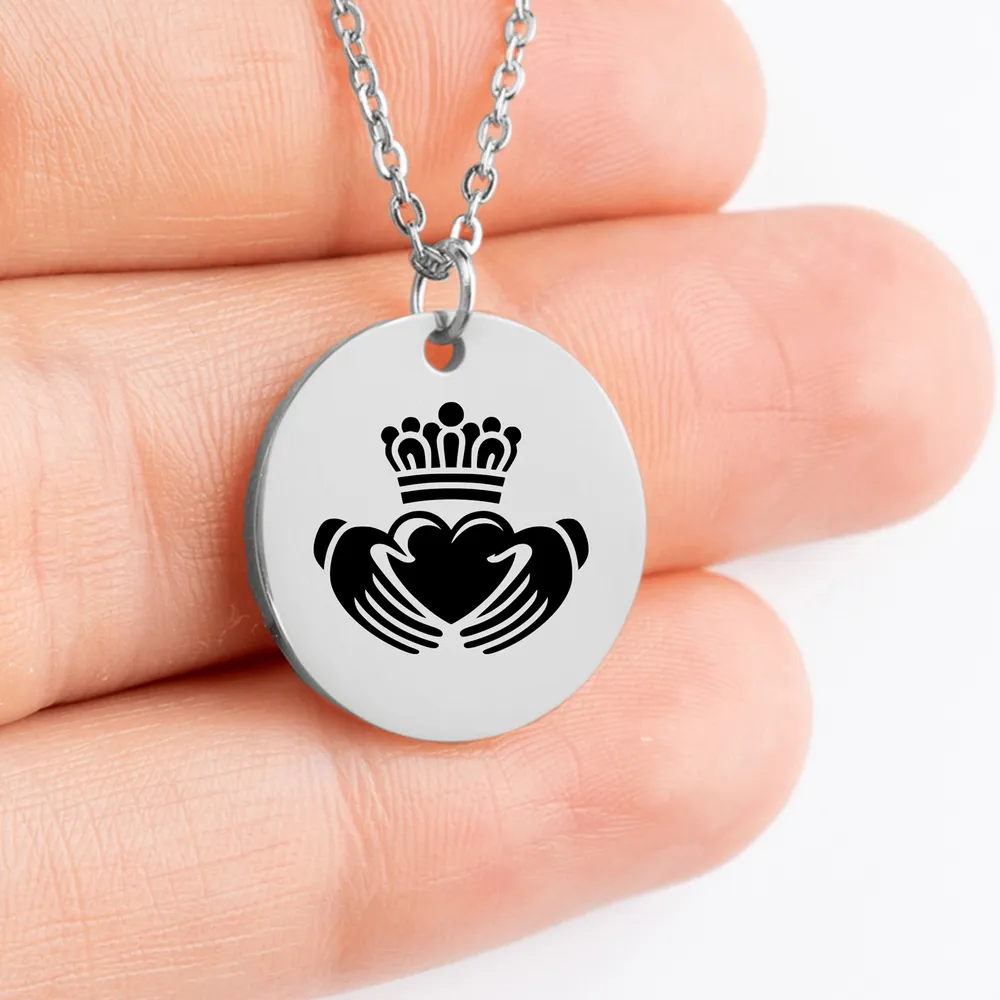 Elegant Claddagh pendant for special occasions