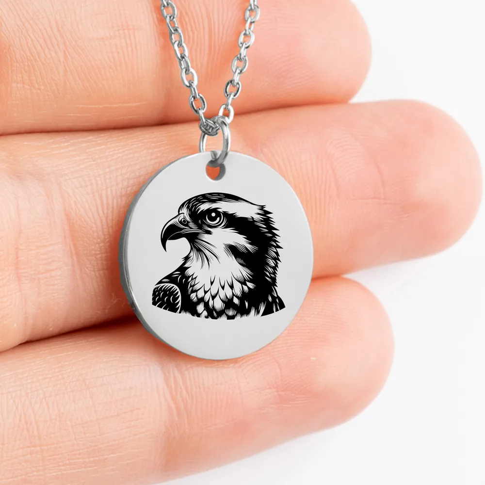 Unique Osprey Charm Pendant Gift Idea for Nature Lovers