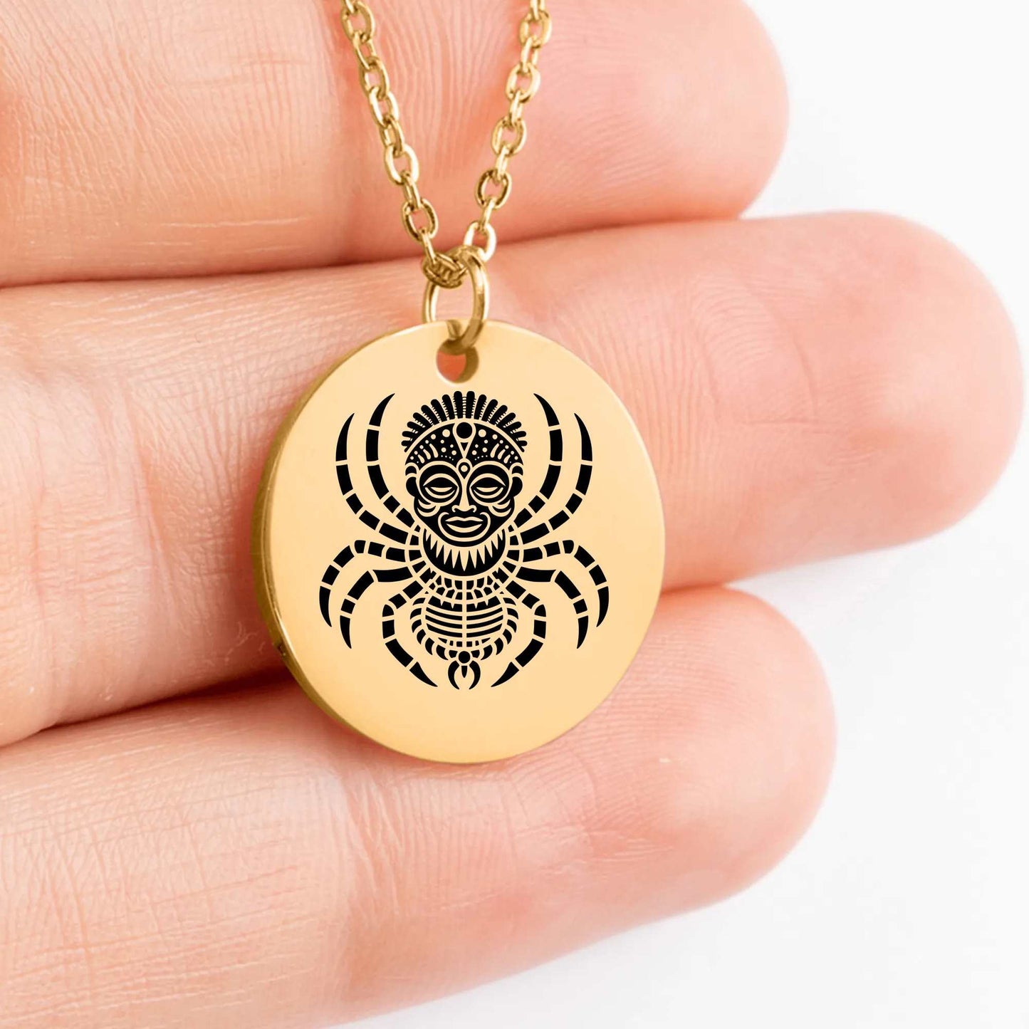 Exquisite Anansi symbol necklace for unique gift ideas