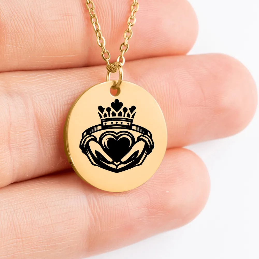 Elegant Claddagh pendant for special occasions