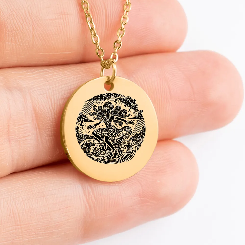 Personalized Oya Yoruba Goddess amulet jewelry gift