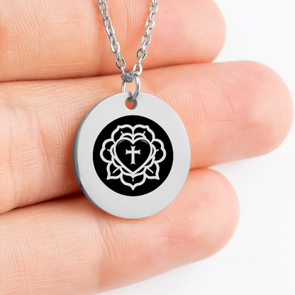 Luther Rose custom pendant necklace - unique gift idea