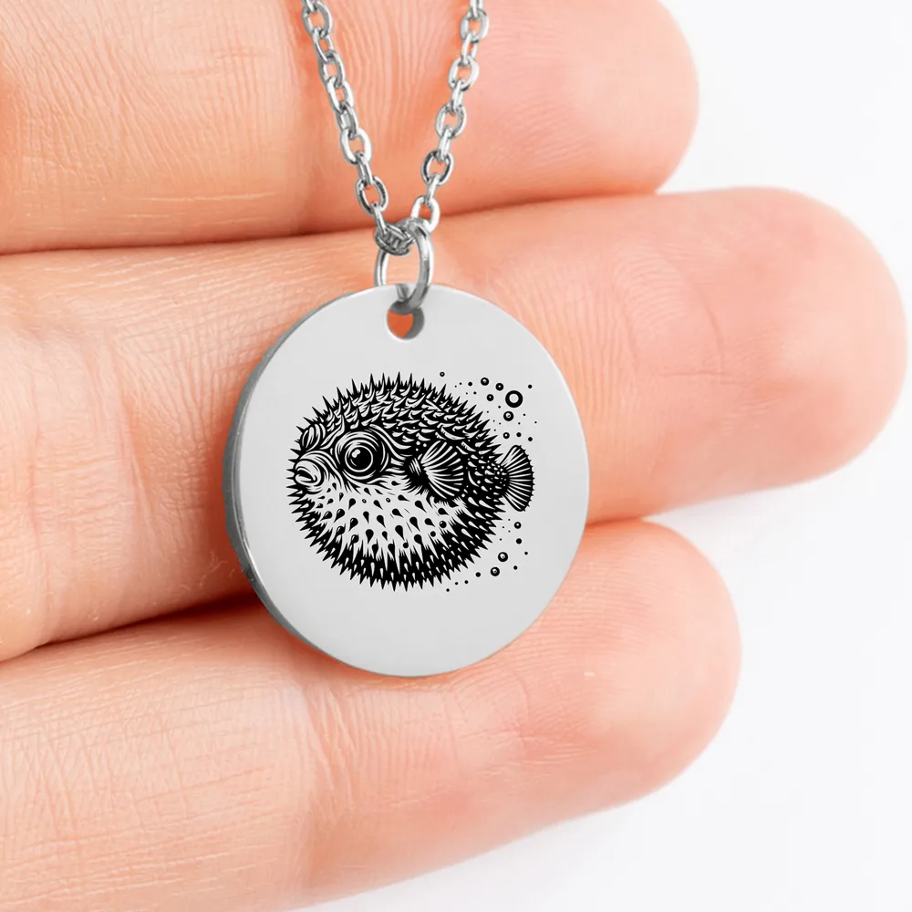 Eye-catching Pufferfish jewelry - a perfect gift for animal lovers