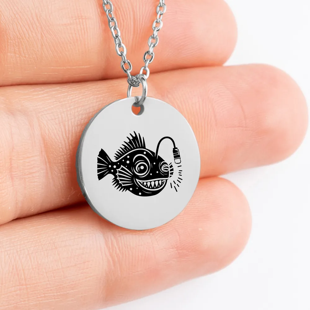 Exquisite Anglerfish jewelry for a one-of-a-kind gift