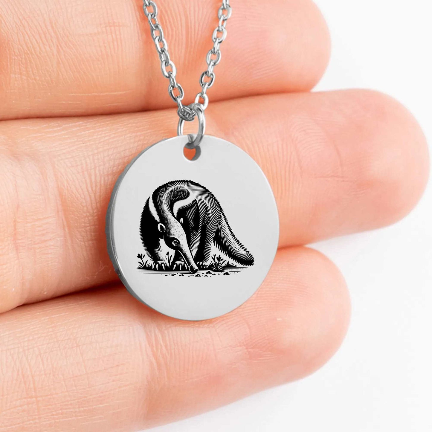 Exquisite Anteater pendant for wildlife enthusiasts