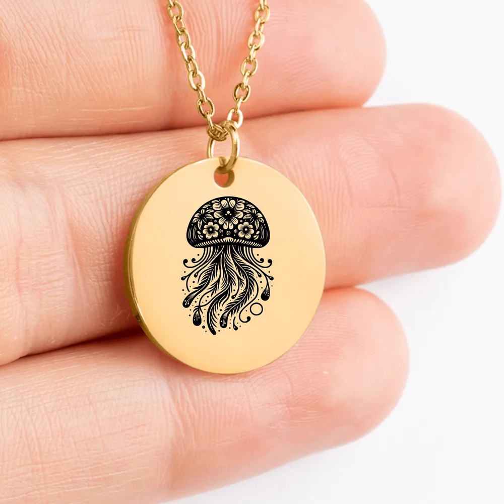 Stunning Boho Jellyfish pendant for women