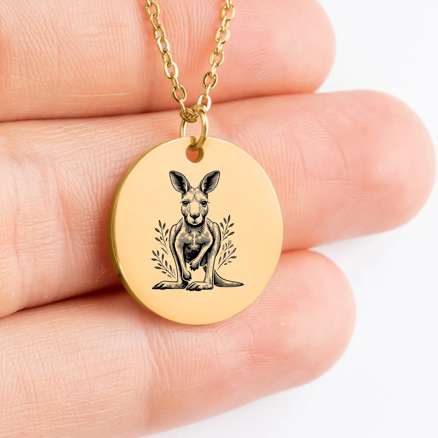 Kangaroo charm necklace for a special gift occasion