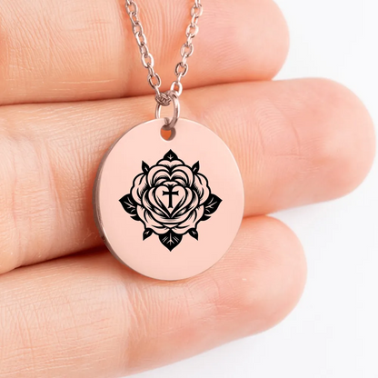 Luther Rose custom pendant necklace - unique gift idea