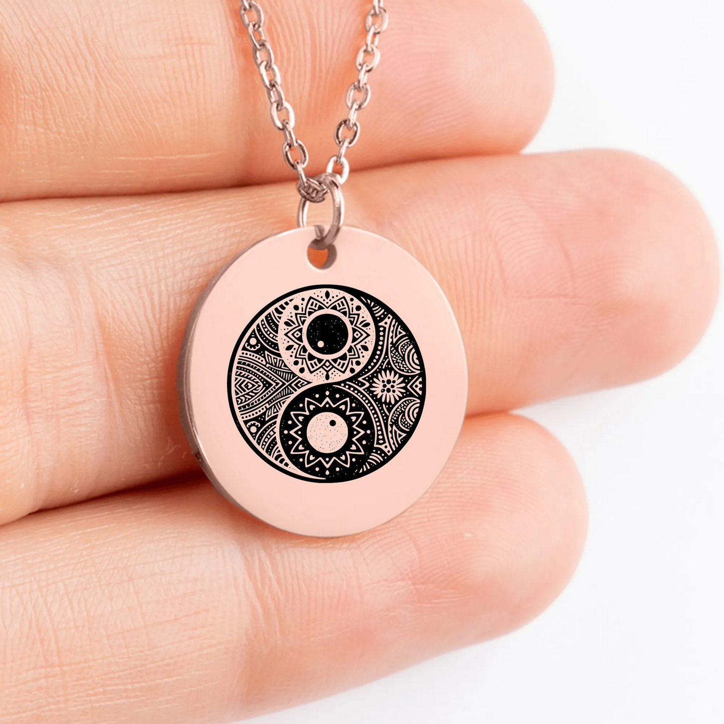 Yin Yang symbol jewelry - perfect amulet pendant for harmony seekers