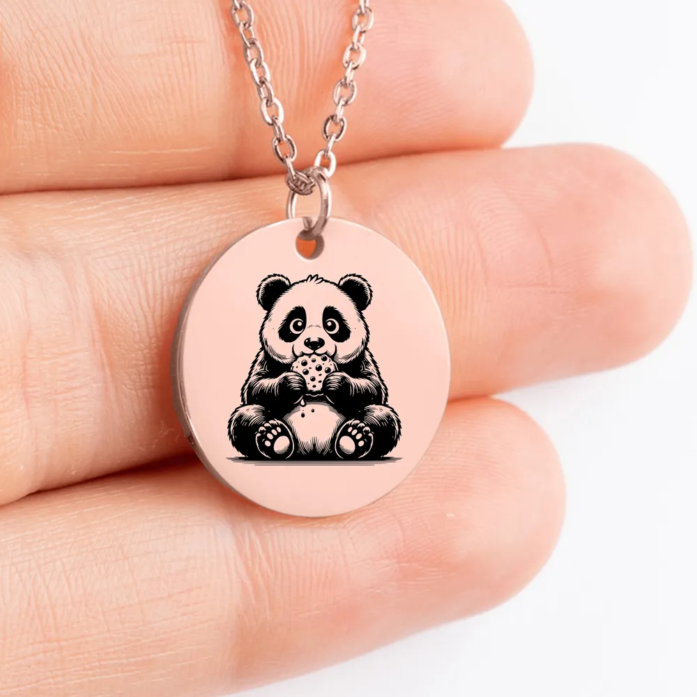 Unique Panda pendant for personalized jewelry gift ideas