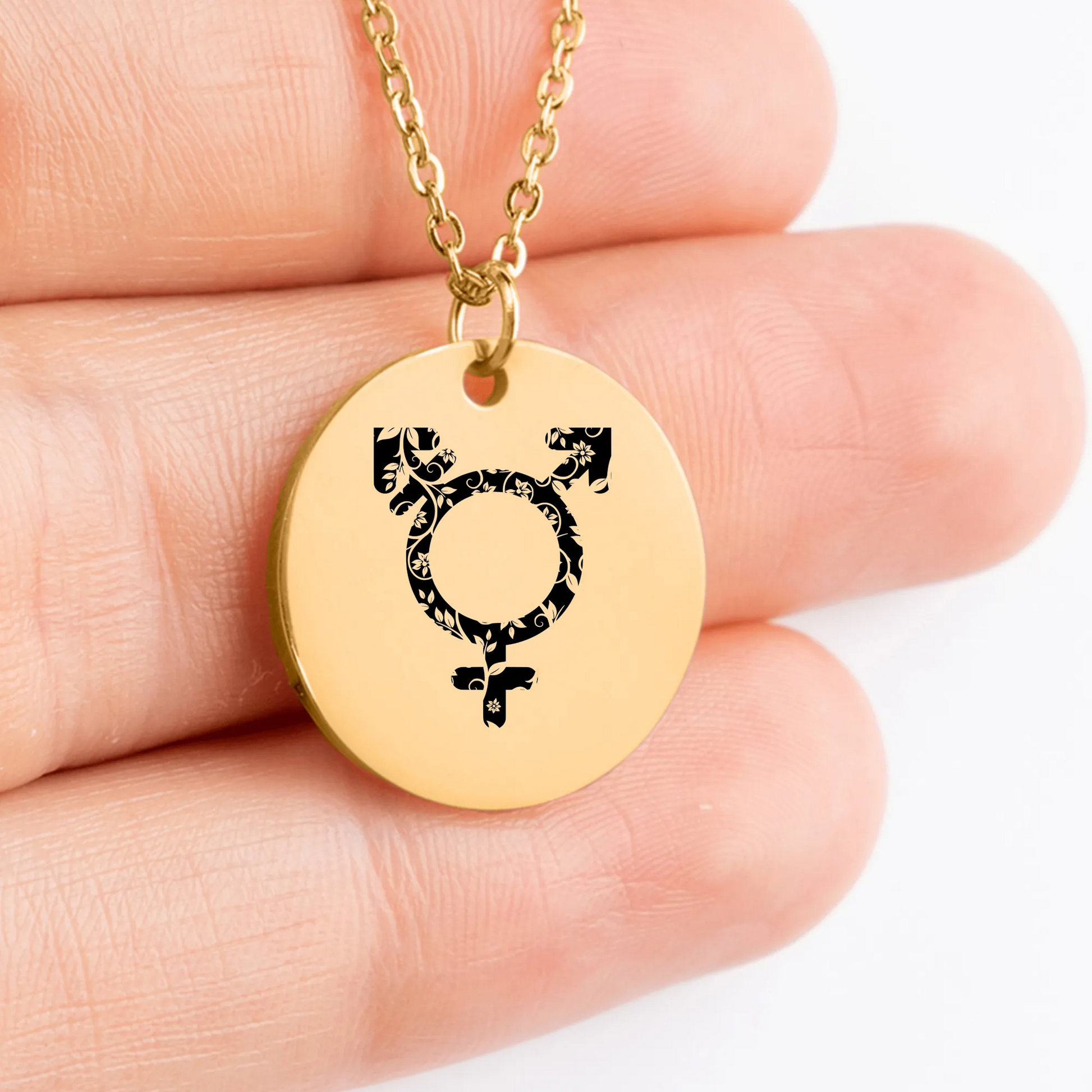 Personalized transgender jewelry gift idea for the special occasion