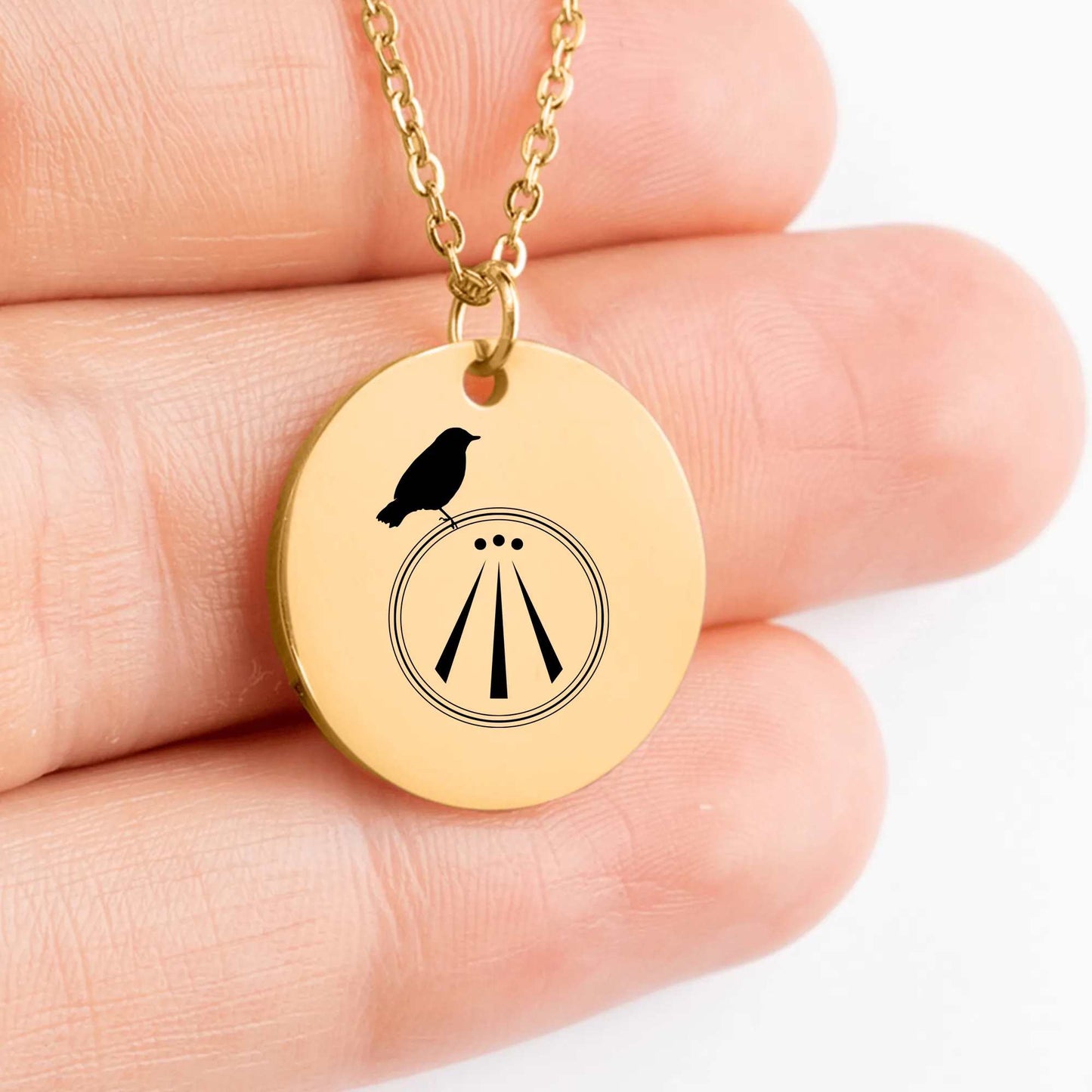 Unique Awen Symbol Amulet Necklace - Perfect Custom Gift Idea