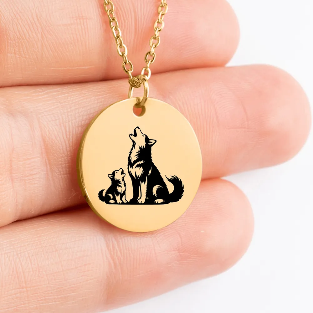 Custom Husky necklace - perfect gift for dog lovers