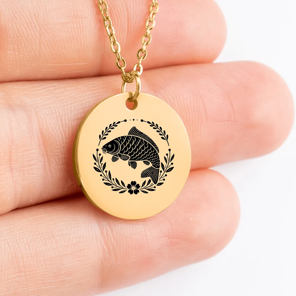 Stylish Carp Fish pendant jewelry for any occasions