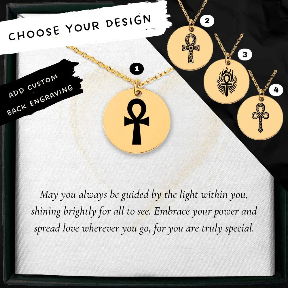 Eye-catching Ankh symbol charm, perfect gift for someone special