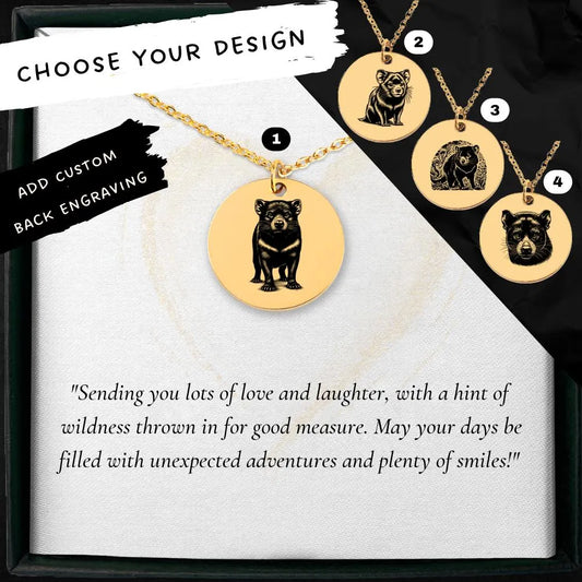 Exquisite Tasmanian Devil pendant for jewelry lovers