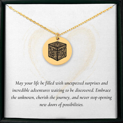 Elegant Pandora Box pendant as a meaningful jewelry gift 