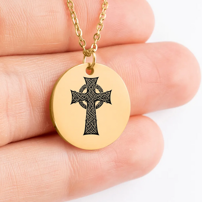 Elegant Celtic Cross pendant for unique jewelry gift choice