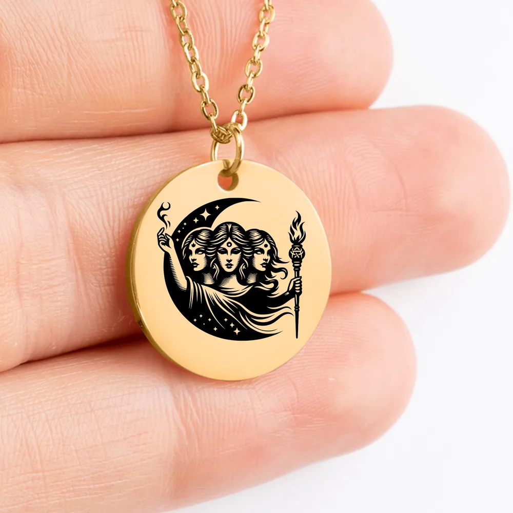 Unique personalized Hecate amulet jewelry