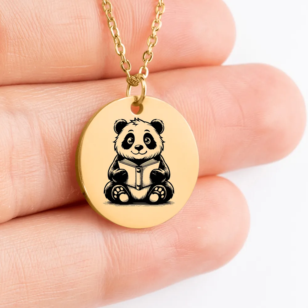 Custom Panda amulet necklace for charm enthusiasts